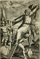 An illustration from Trivmphus Iesu Christi crucifixi (1608)