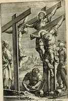 An illustration from Trivmphus Iesu Christi crucifixi (1608)