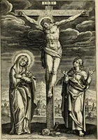 An illustration from Trivmphus Iesu Christi crucifixi (1608)