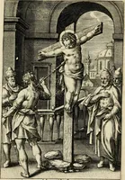 An illustration from Trivmphus Iesu Christi crucifixi (1608)