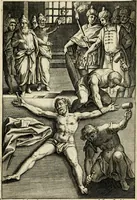 An illustration from Trivmphus Iesu Christi crucifixi (1608)