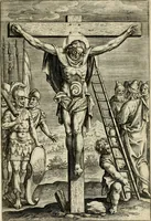 An illustration from Trivmphus Iesu Christi crucifixi (1608)