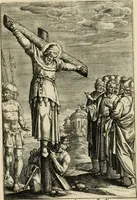 An illustration from Trivmphus Iesu Christi crucifixi (1608)