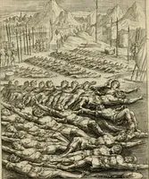 An illustration from Trivmphus Iesu Christi crucifixi (1608)