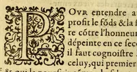An illustration from Trois discours pour la religion catholique, des miracles, des saincts, & des images. ... (1597)