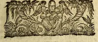 An illustration from Trois discours pour la religion catholique: des miracles: des saints: & des images. ... (1600)