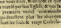 An illustration from Trois discours pour la religion catholique: ̀des miracles: des saints & des images. ... (1604)