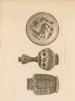 An illustration from Trois faïences orientales lustrées au Musée du Louvre .. (1906)