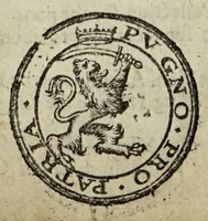An illustration from A true copy of the whole printed acts of the Generall assemblies of the Church of Scotland : beginning at the Assembly holden at Glasgow the 27. day of November, 1638, and ending at the Assembly holden at Edinburgh the 6. day of August, 1649 : diligently compared and exactly reprinted conforme to the foresaid printed acts (1690)