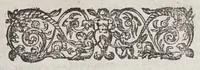 An illustration from A true discourse of the present estate of Virginia, and the successe of the affaires there till the 18 of Iune 1614. : Together. With a relation of the seuerall English townes and forts, the assured hopes of that countrie and the peace concluded with the Indians. The christening of Powhatans daughter and her mariage with an English-man. (1615)