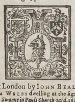 Picture 2 of 9 from A true discourse of the present estate of Virginia, and the successe of the affaires there till the 18 of Iune 1614. : Together. With a relation of the seuerall English townes and forts, the assured hopes of that countrie and the peace concluded with the Indians. The christening of Powhatans daughter and her mariage with an English-man. (1615), leaf 5