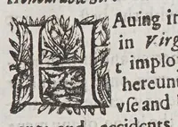 An illustration from A true discourse of the present estate of Virginia, and the successe of the affaires there till the 18 of Iune 1614. : Together. With a relation of the seuerall English townes and forts, the assured hopes of that countrie and the peace concluded with the Indians. The christening of Powhatans daughter and her mariage with an English-man. (1615)