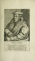 An illustration from The true effigies of the most eminent painters, and other famous artists that have flourished in Europe. Curiously engraven on copper-plates. Together with an account of the time when they lived, the most remarkable passages of their lives, and most considerable works. Very useful for all such gentlemen as are lovers of art and ingenuity (1694)