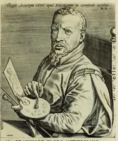 Picture 10 of 59 from The true effigies of the most eminent painters, and other famous artists that have flourished in Europe. Curiously engraven on copper-plates. Together with an account of the time when they lived, the most remarkable passages of their lives, and most considerable works. Very useful for all such gentlemen as are lovers of art and ingenuity (1694), leaf 77