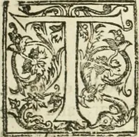 An illustration from A true & faithful relation of what passed for many yeers between Dr. John Dee ... and some spirits : tending (had it succeeded) to a general alteration of most states and kingdomes in the world : his private conferences with Rodolphe Emperor of Germany, Stephen K. of Poland, and divers other princes about it : the particulars of his cause, as it was agitated in the Emperors court, by the Pope's intervention : his banishment and restoration in part : as also the letters of sundry great men and princes (some whereof were present at some of these conferences and apparitions of spirits) to the said D. Dee : out of the original copy, written with Dr. Dees own hand, kept in the library of Sir Tho. Cotton ... : with a preface confirming the reality (as to the point of spirits) of this relation, and shewing the several good uses that a sober Christian may make of all (1659)