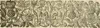 An illustration from A true & faithful relation of what passed for many yeers between Dr. John Dee ... and some spirits : tending (had it succeeded) to a general alteration of most states and kingdomes in the world : his private conferences with Rodolphe Emperor of Germany, Stephen K. of Poland, and divers other princes about it : the particulars of his cause, as it was agitated in the Emperors court, by the Pope's intervention : his banishment and restoration in part : as also the letters of sundry great men and princes (some whereof were present at some of these conferences and apparitions of spirits) to the said D. Dee : out of the original copy, written with Dr. Dees own hand, kept in the library of Sir Tho. Cotton ... : with a preface confirming the reality (as to the point of spirits) of this relation, and shewing the several good uses that a sober Christian may make of all (1659)