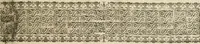 An illustration from A true & faithful relation of what passed for many yeers between Dr. John Dee ... and some spirits : tending (had it succeeded) to a general alteration of most states and kingdomes in the world : his private conferences with Rodolphe Emperor of Germany, Stephen K. of Poland, and divers other princes about it : the particulars of his cause, as it was agitated in the Emperors court, by the Pope's intervention : his banishment and restoration in part : as also the letters of sundry great men and princes (some whereof were present at some of these conferences and apparitions of spirits) to the said D. Dee : out of the original copy, written with Dr. Dees own hand, kept in the library of Sir Tho. Cotton ... : with a preface confirming the reality (as to the point of spirits) of this relation, and shewing the several good uses that a sober Christian may make of all (1659)