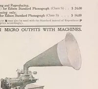 Picture 2 of 8 from A true mirror of sound : Bettini micro-phonograph, micro-diaphragms for phonograph and graphophone, Bettini celebrated "opera musical records" and autograph-records of world famous artists (1900), leaf 7
