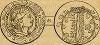 An illustration from The truth of revelation : demonstrated by an appeal to existing monuments, sculptures, gems, coins, and medals (1840)