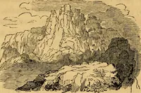 An illustration from The truth of revelation : demonstrated by an appeal to existing monuments, sculptures, gems, coins, and medals (1840)