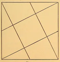 An illustration from T. Sundara Row's Geometric exercises in paper folding (1905)