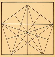 An illustration from T. Sundara Row's Geometric exercises in paper folding (1905)
