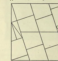 An illustration from T. Sundara Row's Geometric exercises in paper folding; (1901)
