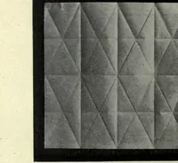 An illustration from T. Sundara Row's Geometric exercises in paper folding; (1901)