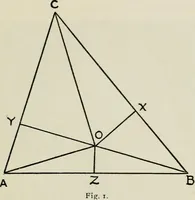 An illustration from T. Sundara Row's geometric exercises in paper folding. Edited and rev. by Wooster Woodruff Beman and David Eugene Smith (1901)