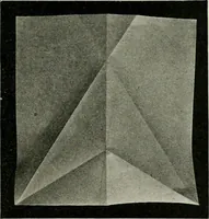 An illustration from T. Sundara Row's geometric exercises in paper folding. Edited and rev. by Wooster Woodruff Beman and David Eugene Smith (1901)