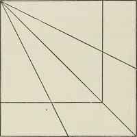 An illustration from T. Sundara Row's geometric exercises in paper folding. Edited and rev. by Wooster Woodruff Beman and David Eugene Smith (1901)
