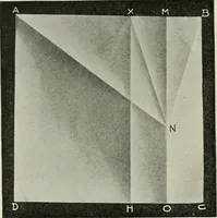 Picture 17 of 66 from T. Sundara Row's geometric exercises in paper folding. Edited and rev. by Wooster Woodruff Beman and David Eugene Smith (1901), leaf 41