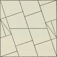 An illustration from T. Sundara Row's geometric exercises in paper folding. Edited and rev. by Wooster Woodruff Beman and David Eugene Smith (1901)