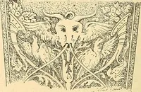 An illustration from Étude des ornements : première partie : dauphins-écailles-bucrânes-grecques-guirlandes-flots grecs (1896)