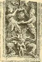 An illustration from Étude des ornements : première partie : dauphins-écailles-bucrânes-grecques-guirlandes-flots grecs (1896)