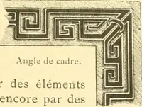 An illustration from Étude des ornements : première partie : dauphins-écailles-bucrânes-grecques-guirlandes-flots grecs (1896)