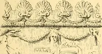 An illustration from Étude des ornements : première partie : dauphins-écailles-bucrânes-grecques-guirlandes-flots grecs (1896)