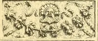 An illustration from Étude des ornements : première partie : dauphins-écailles-bucrânes-grecques-guirlandes-flots grecs (1896)