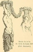 Picture 175 of 287 from Étude des ornements : première partie : dauphins-écailles-bucrânes-grecques-guirlandes-flots grecs (1896), leaf 153