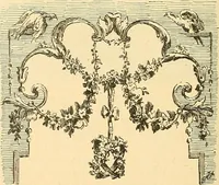 An illustration from Étude des ornements : première partie : dauphins-écailles-bucrânes-grecques-guirlandes-flots grecs (1896)