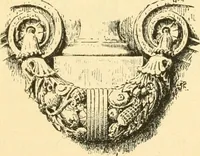 An illustration from Étude des ornements : première partie : dauphins-écailles-bucrânes-grecques-guirlandes-flots grecs (1896)