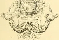 An illustration from Étude des ornements : première partie : dauphins-écailles-bucrânes-grecques-guirlandes-flots grecs (1896)