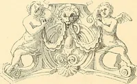 An illustration from Étude des ornements : première partie : dauphins-écailles-bucrânes-grecques-guirlandes-flots grecs (1896)