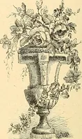An illustration from Étude des ornements : première partie : dauphins-écailles-bucrânes-grecques-guirlandes-flots grecs (1896)