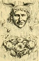 An illustration from Étude des ornements : première partie : dauphins-écailles-bucrânes-grecques-guirlandes-flots grecs (1896)