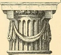 An illustration from Étude des ornements : première partie : dauphins-écailles-bucrânes-grecques-guirlandes-flots grecs (1896)