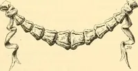 An illustration from Étude des ornements : première partie : dauphins-écailles-bucrânes-grecques-guirlandes-flots grecs (1896)