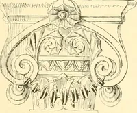 An illustration from Étude des ornements : première partie : dauphins-écailles-bucrânes-grecques-guirlandes-flots grecs (1896)