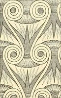 An illustration from Étude des ornements : première partie : dauphins-écailles-bucrânes-grecques-guirlandes-flots grecs (1896)