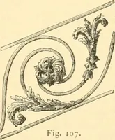 An illustration from Étude des ornements : première partie : dauphins-écailles-bucrânes-grecques-guirlandes-flots grecs (1896)